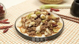 葱爆羊肉的做法