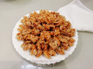 蜜芝桃仁的做法