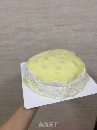 如何制作口感细腻的芒果千层蛋糕的做法