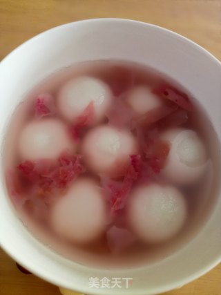 玫瑰汤圆