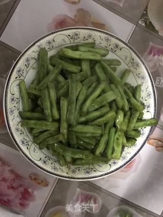 清炒四季豆的做法