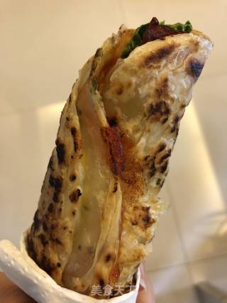 培根手抓饼的做法