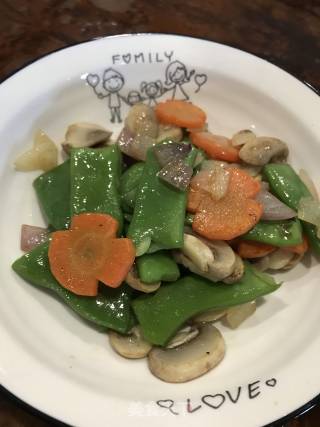 彩色杂蔬的做法