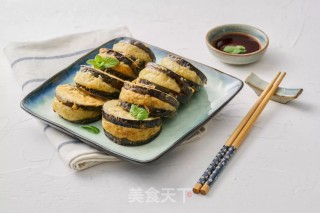土豆泥茄盒的做法