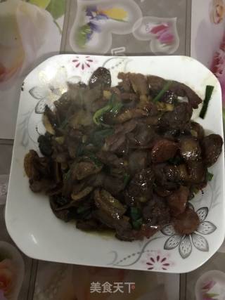 腊肉炒葱的做法
