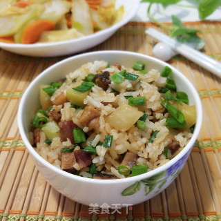 菜果饭(油饭)的做法
