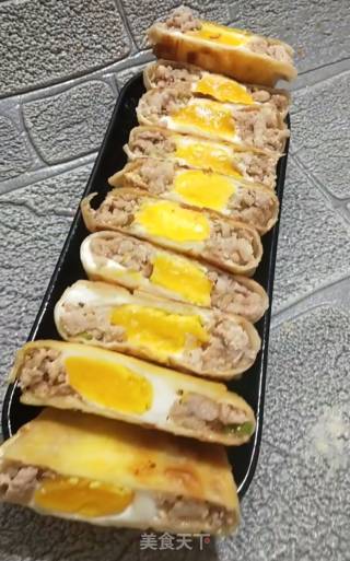 鸡蛋肉饼的做法