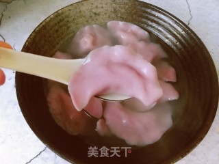 紫薯香辣大肉饺的做法