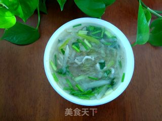 萝卜丝虾皮香菜粉丝汤的做法