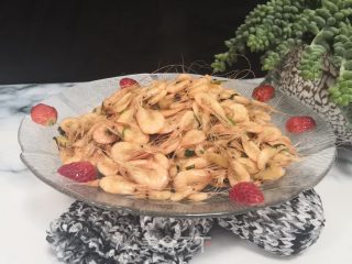 爆炒白米虾的做法