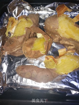 烤箱版的烤地瓜的做法