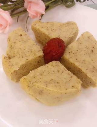 山药红枣蒸蛋糕的做法