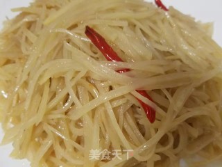 酸辣土豆丝的做法