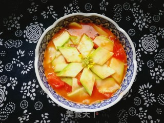 西红柿炒夏瓜的做法