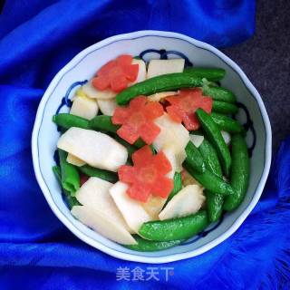 如何让甜豆炒后依然爽脆的做法