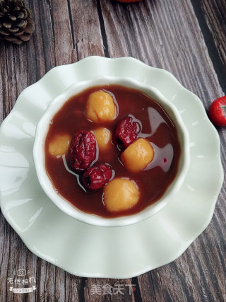 红枣红豆煮汤圆的做法