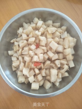 香辣藕丁的做法