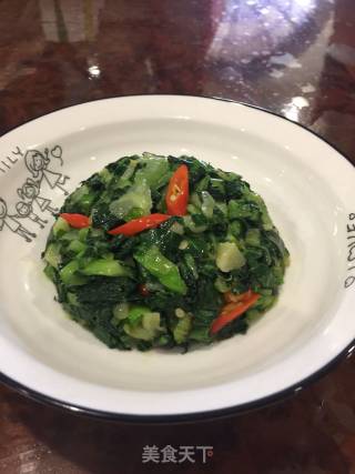 快手菜炒青菜的做法