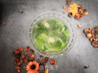 生菜鱼丸汤的做法
