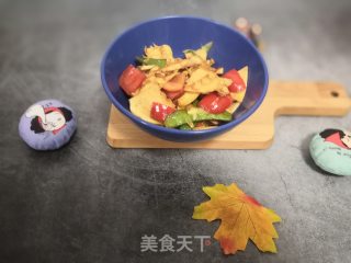 荷兰豆炒冬笋的做法