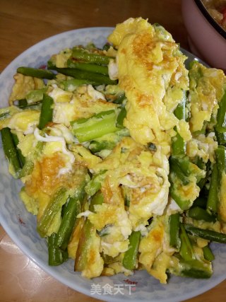 蒜薹炒鸡蛋的做法