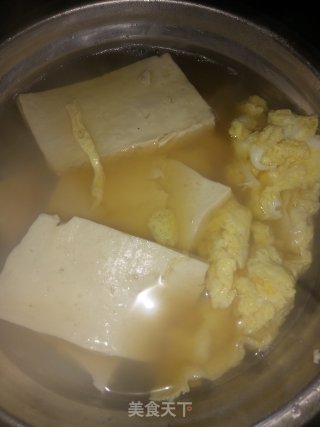 鸡蛋豆腐汤的做法
