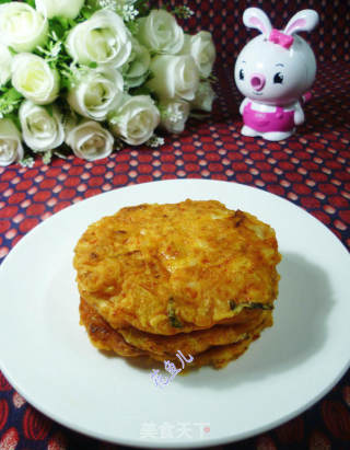 虾仁泡菜煎饼的做法