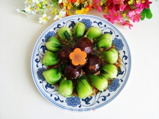 香菇油菜的做法