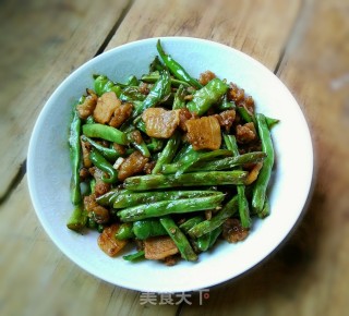 干煸四季豆的做法