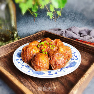 油面筋塞肉的做法