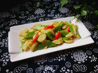 #团圆饭#玉米笋炒荷兰豆的做法