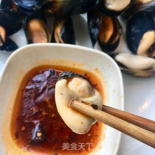 白灼海虹的做法