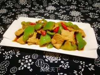 #团圆饭#青椒炒肉片的做法
