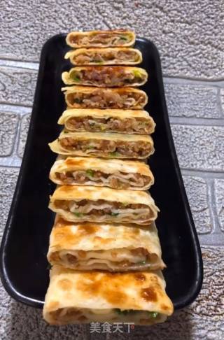 油梭子葱花饼的做法