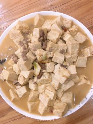 牛肉末炖豆腐的做法