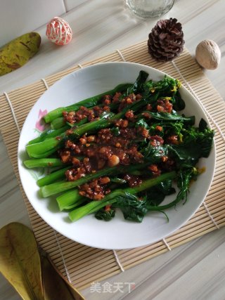 凉拌菜心的做法