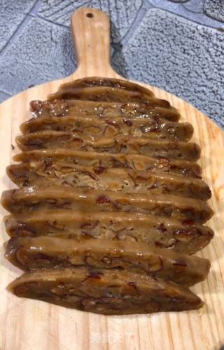 红糖大枣糯米切糕的做法