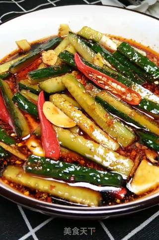 酸辣脆黄瓜的做法