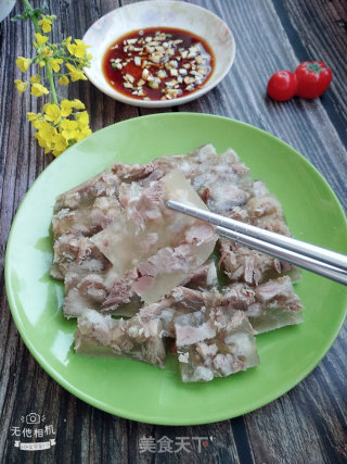 肉香猪蹄冻的做法