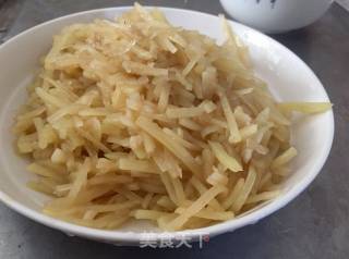醋溜土豆丝的做法