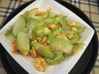 佛手瓜炒鸡蛋的做法