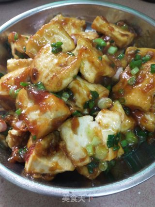 蚝油葱香豆腐的做法