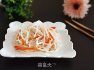 银芽鸡丝的做法