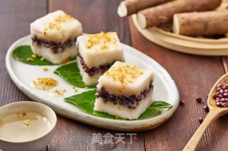 山药红豆糕的做法