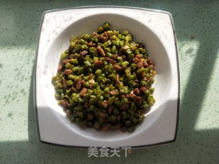 豆角肉丁的做法