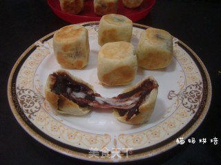 网红仙豆糕（豆沙版）的做法