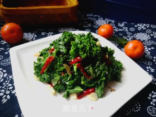 #团圆饭#焯炒橄榄菜的做法
