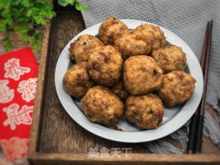 炸肉圆的做法
