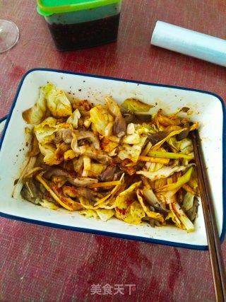 烤蘑菇的做法