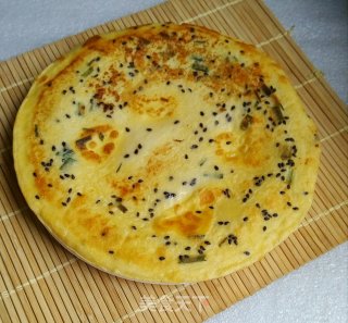 玉米面黑芝麻饼的做法